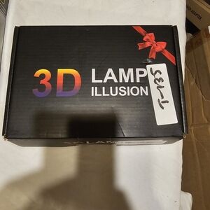 3D Lamp Illusion - Black